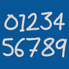 CasualCapsEmbroideryFont_Number