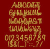 Cursive - Variane Script Machine Embroidery Font Now Includes BX Format!