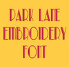 Fashion Classic Font - Park Lane Machine Embroidery Font Now Includes BX Format!