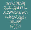 Calligraphy Font - Quigley Wiggly Machine Embroidery Font Now Includes BX Format!