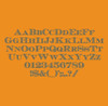 Shaded Font - EcuyerDAX Regular Machine Embroidery Font  Now Includes BX Format!