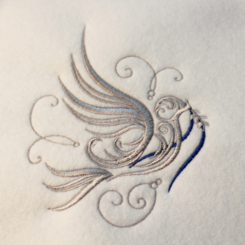 Abstract Christmas Collection of 8 Machine Embroidery Designs in Stitched