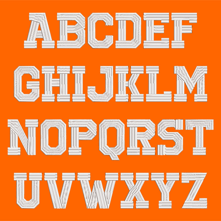 UniversityEmbroideryFont_Upper