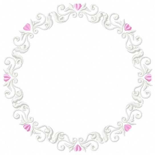 Wedding Boarders Collection #04 Machine Embroidery Design