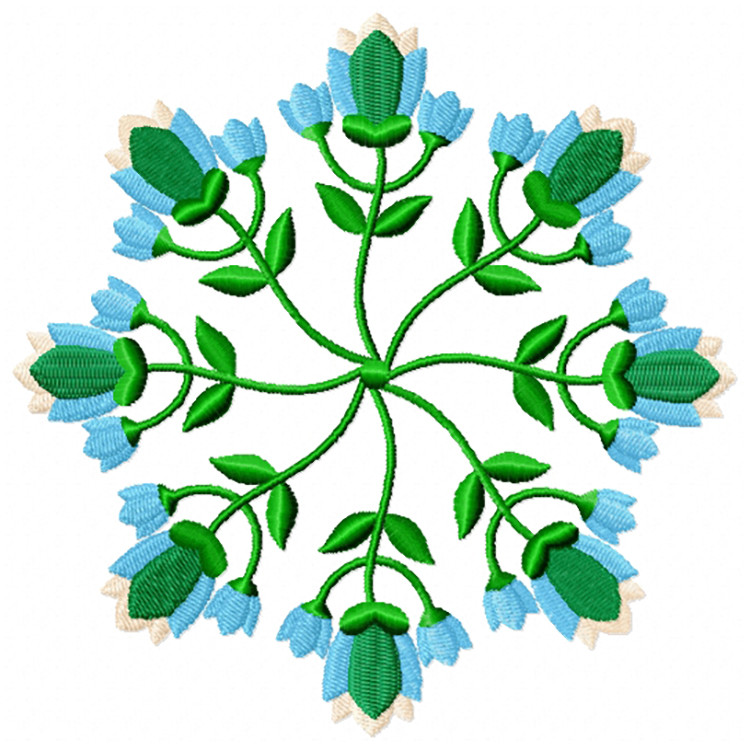 Circle Of Flowers 01 Version 2