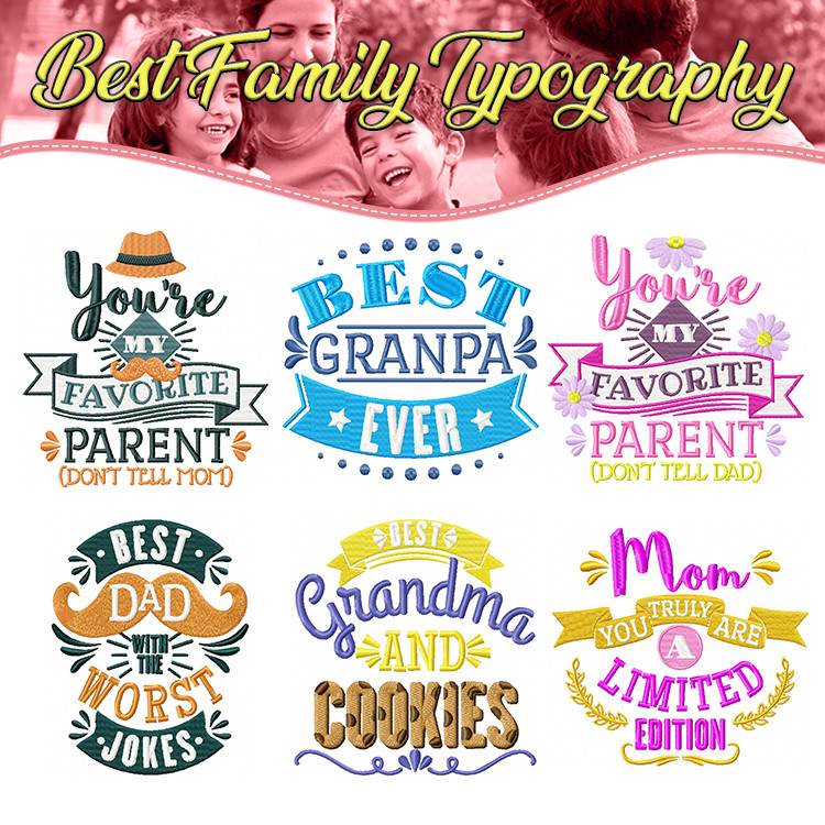 Best Family Typography Full Collection