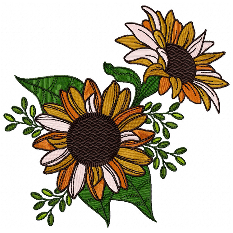 Detailed Sunflower #05