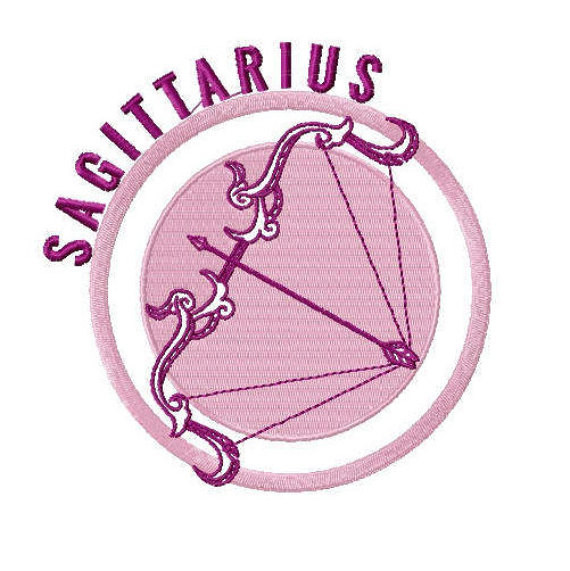 Sagittarius - Zodiac Collection #06 Machine Embroidery Design