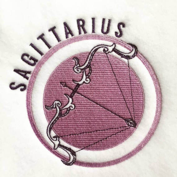 Sagittarius - Zodiac Collection #06 Machine Embroidery Design