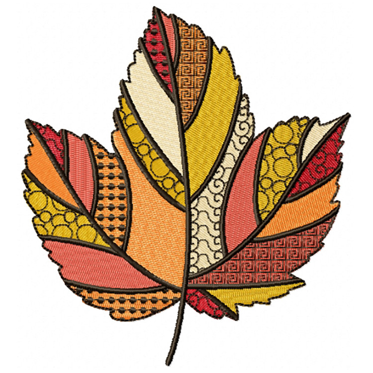 Detailed Autumn Leaves #03