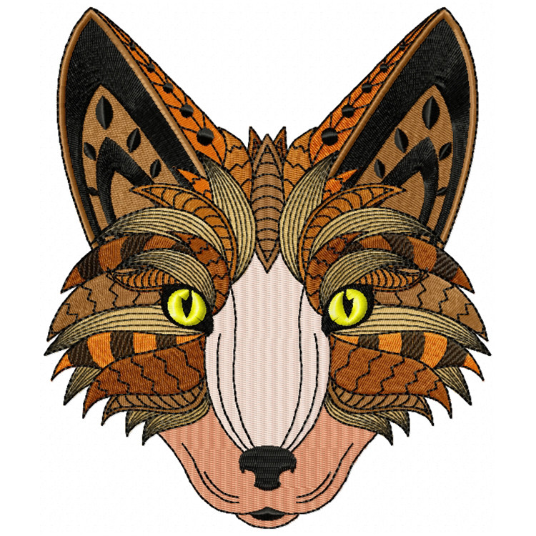 Detailed Fox Face B