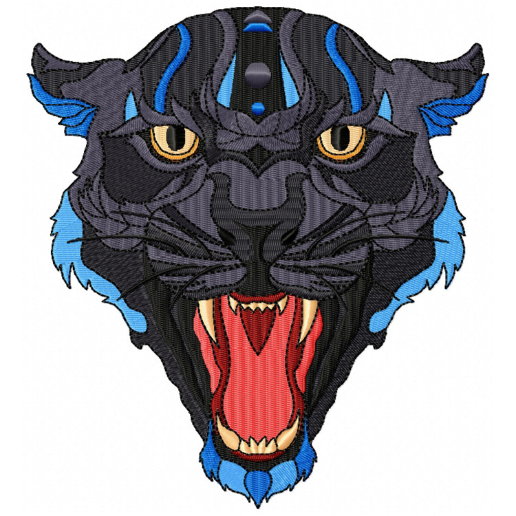 Detailed Panther Face B