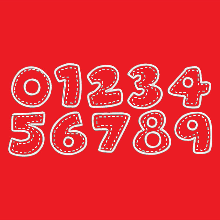 PatchworkEmbroideryFont_Number