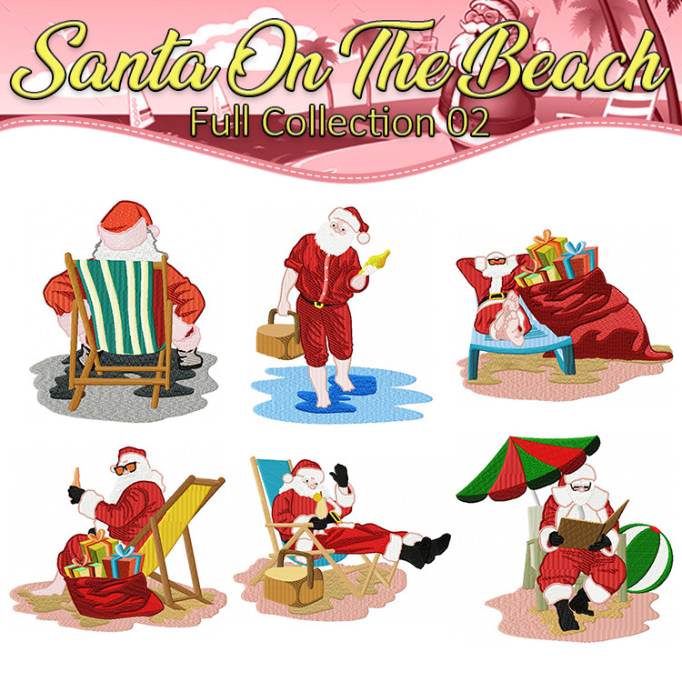 Santa On The Beach Full Collection 02
