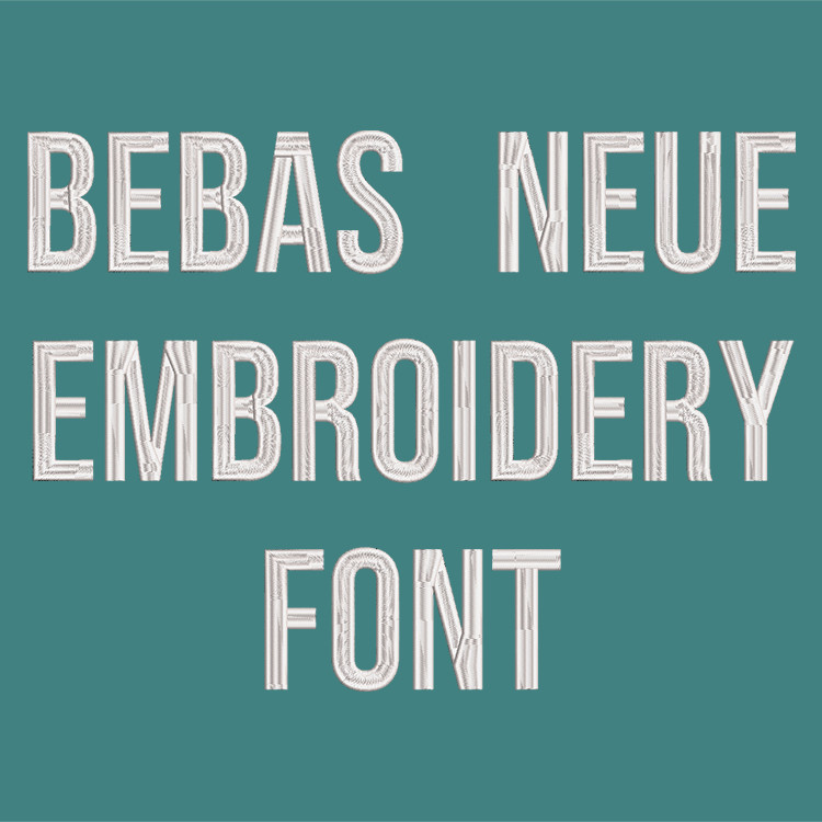BebasNeueEmbroideryFont_ProdPic
