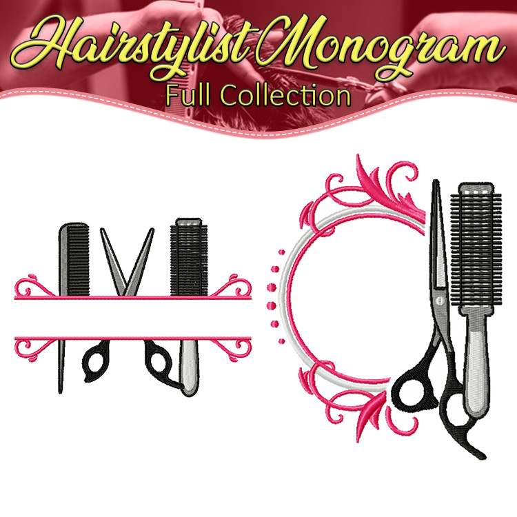 Hairstylist Monogram Full Collection