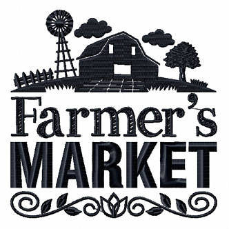 Farmer's Market - Shopping Totes Collection #8 Machine Embroidery Design