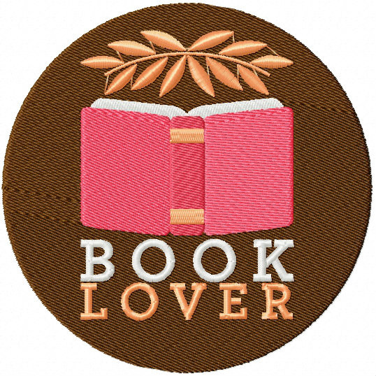Poetry Book - Book Lover #02 Machine Embroidery Design