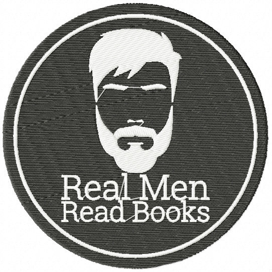 Real men read books - Book Lover #06 Machine Embroidery Design
