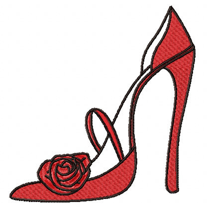 Stilettos - Shoe Collection #05 Machine Embroidery Design
