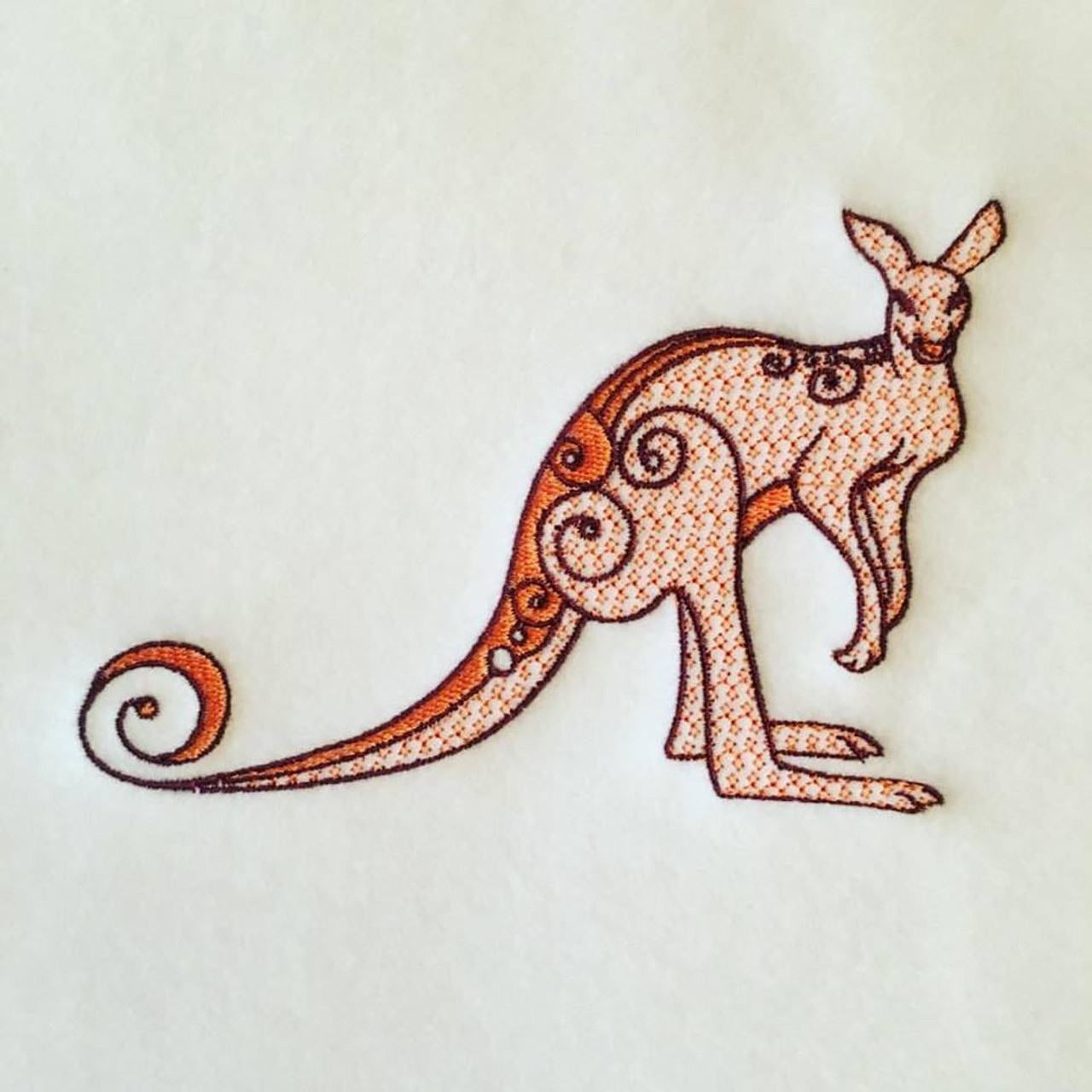 Decorative Kangaroo Animal Floral Ornament Tattoo Stock Vector (Royalty  Free) 101152390 | Shutterstock