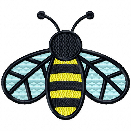 Machine Embroidery Design - Insect Collection Design #02