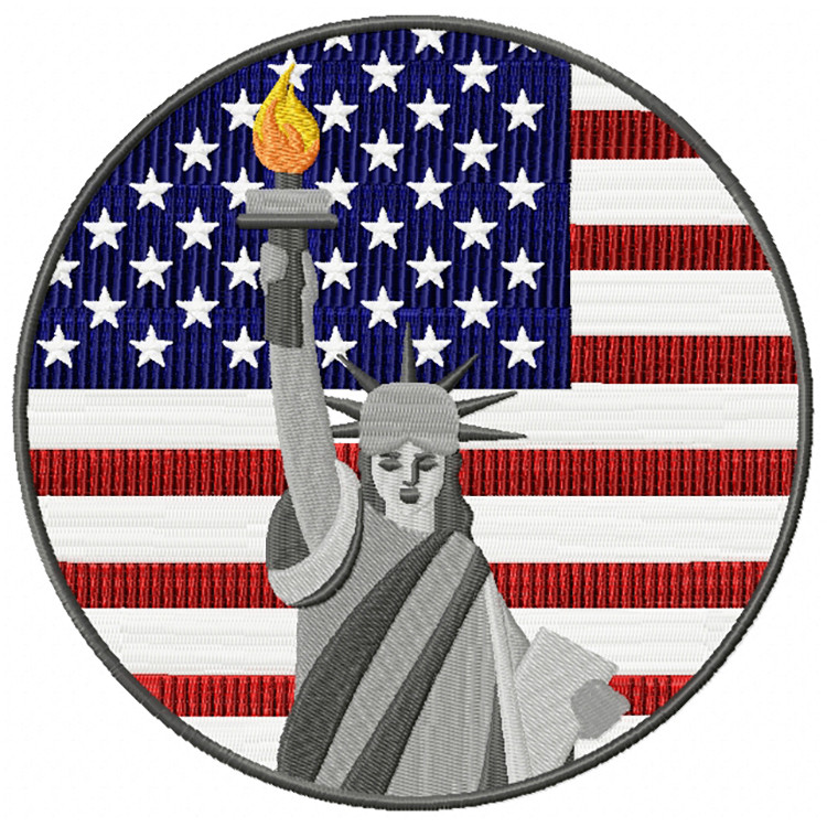 Machine Embroidery Designs - American Collection of 6