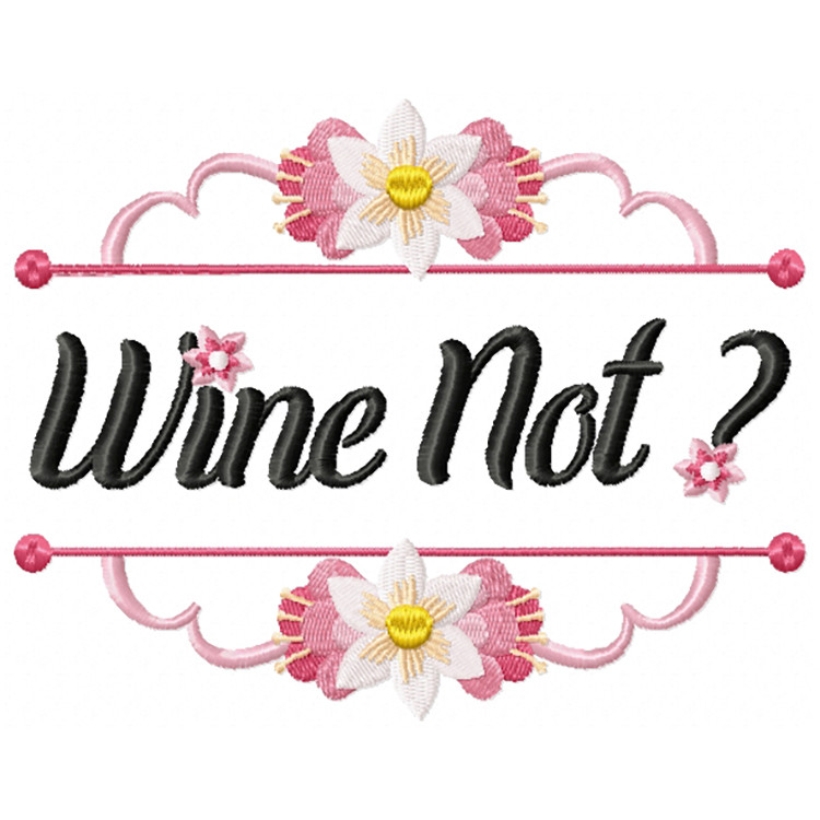 Machine Embroidery Design Wine Bags 01 Collection