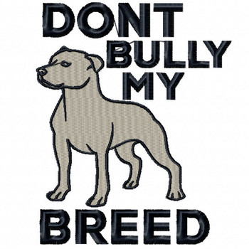 Pit Bull #04 Machine Embroidery Design