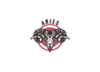 Aries Machine Embroidery Design