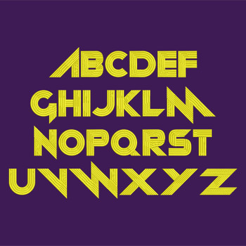 NeonMachineEmbroideryFont_Upper NeonMachineEmbroideryFont_Upper