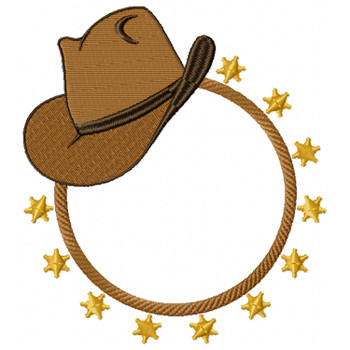 Cowgirl Monogram #01