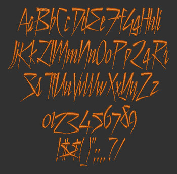 1980's Disco Font - Still Time Machine Embroidery Font Now Includes BX Format! 1980's Disco Font - Still Time Machine Embroidery Font Now Includes BX Format!