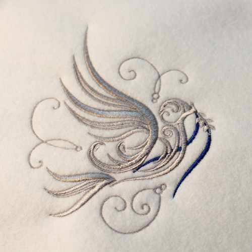 Abstract Christmas Collection of 8 Machine Embroidery Designs in Stitched