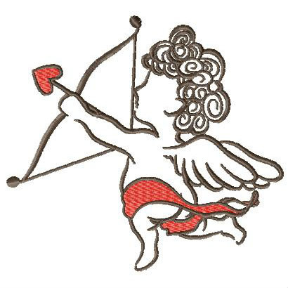 Cupid Collection #04 - Machine Embroidery Design