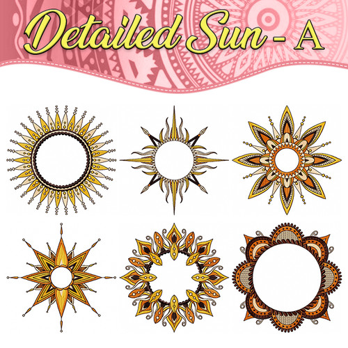 Detailed Sun Full Collection - A