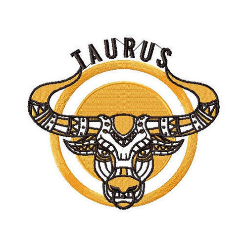 Taurus - Zodiac Collection #11 Machine Embroidery Design
