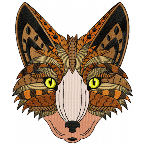 Detailed Fox Face B