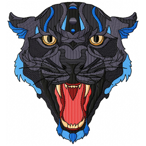 Detailed Panther Face B
