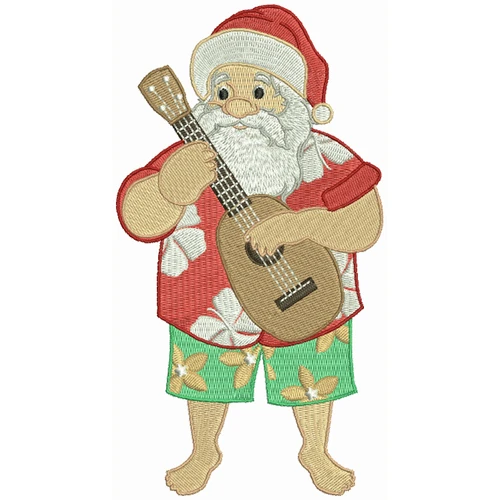 Santa On The Beach #06
