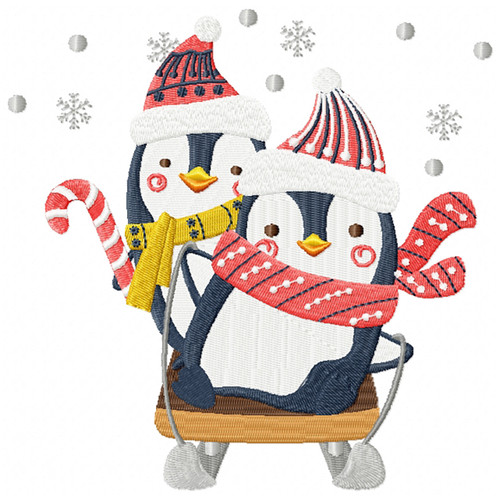 Christmas Penguins #03