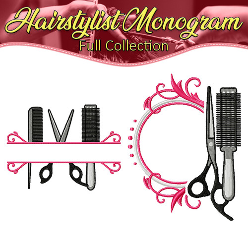 Hairstylist Monogram Full Collection
