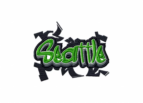 Geography Graffiti Collection of 11 Machine Embroidery Designs - Five Sizes: 3.5 to 5.5 inch - Instant Download!