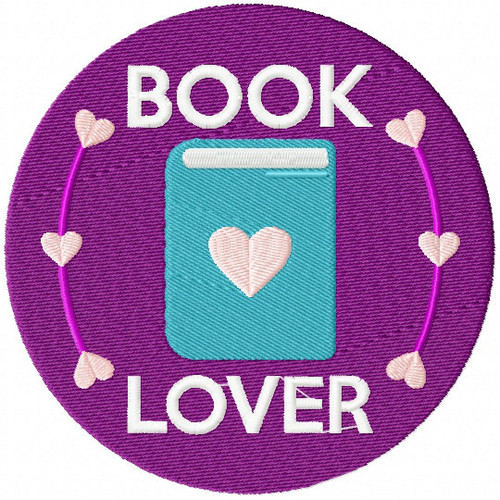 Love Book - Book Lover #01 Machine Embroidery Design