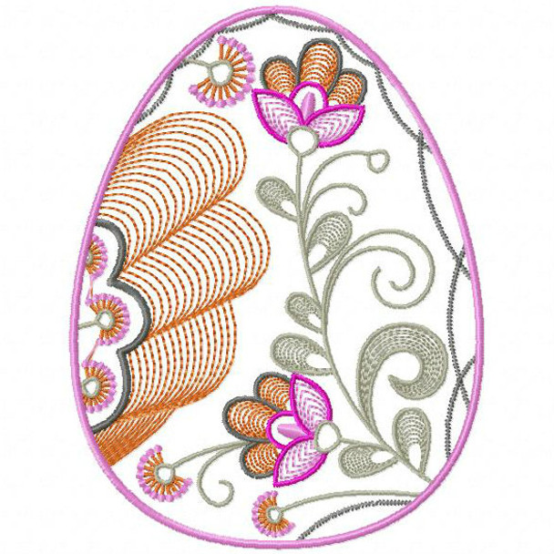 Easter Egg Collection #02 Machine Embroidery Design