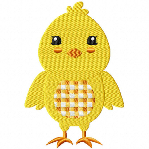 Easter Chick Collection #03 Machine Embroidery Design