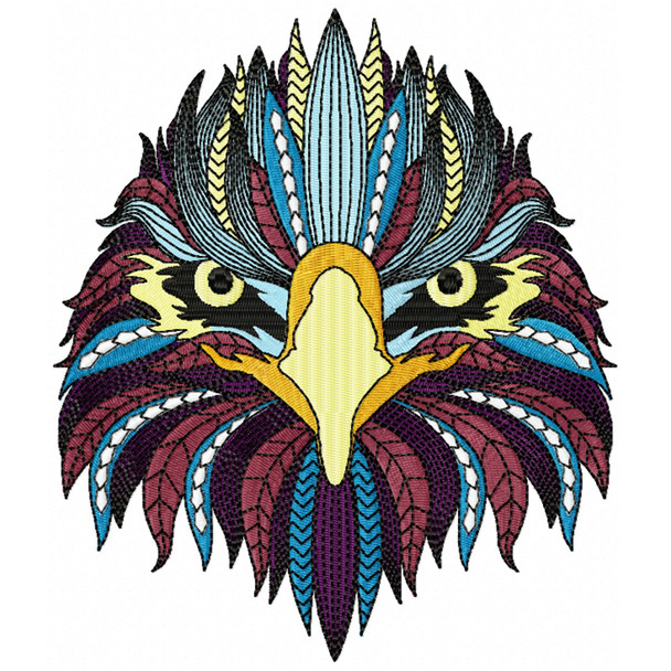 Detailed Eagle Face A