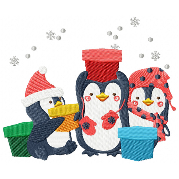 Christmas Penguins #06
