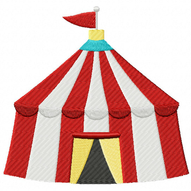 Carnival Tent - Carnival #11 Machine Embroidery Design