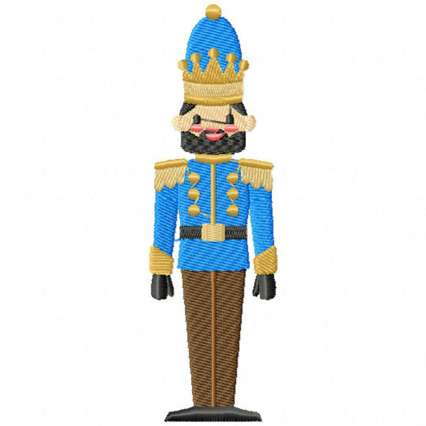 Christmas Toy Soldier #02 Machine Embroidery Design